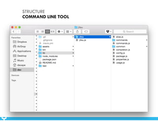 STRUCTURE 
COMMAND LINE TOOL 
 