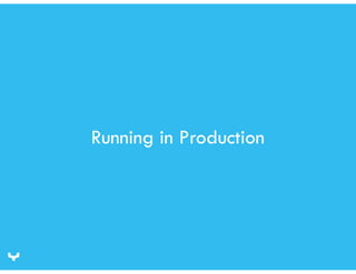 Running in Production 
 