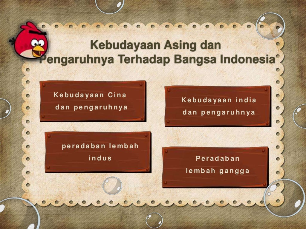 Budaya asing dan pengaruhnya terhadap indonesia sejarah