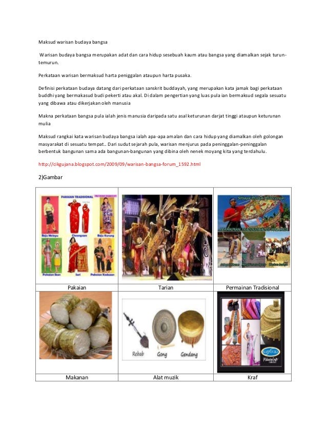 Budaya Bangsa Yaya
