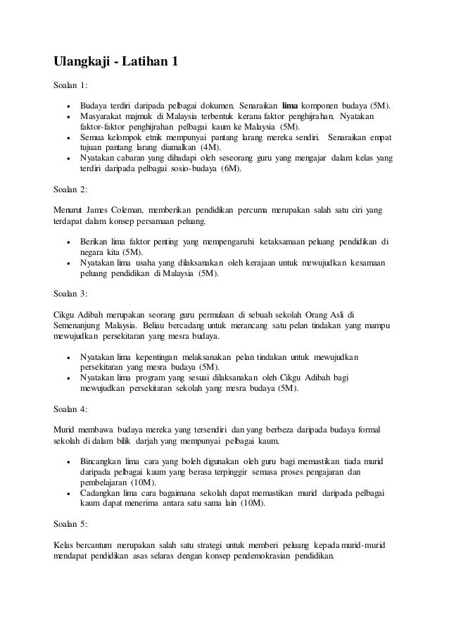 Budaya Dan Pembelajaran