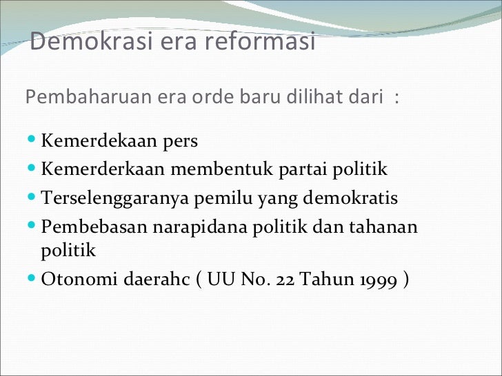 Newest Pertanyaan Tentang Pancasila Era Reformasi, Paling