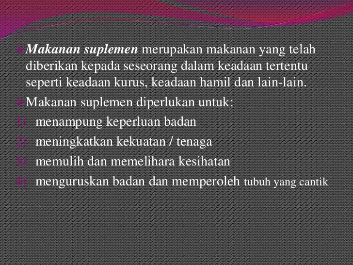 Budaya diet ekstrem & supplement untuk kurus