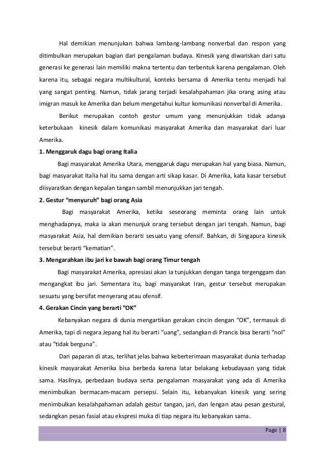 Budaya konteks verbal dan non verbal