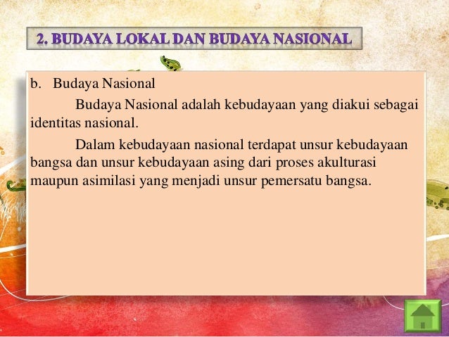 Budaya nasional dan interaksi global