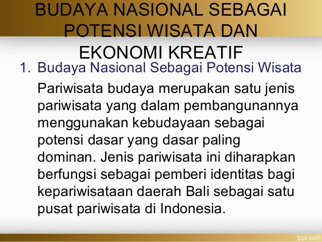 Budaya Nasional Dan Interaksi Global