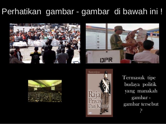 Budaya Politik Indonesia