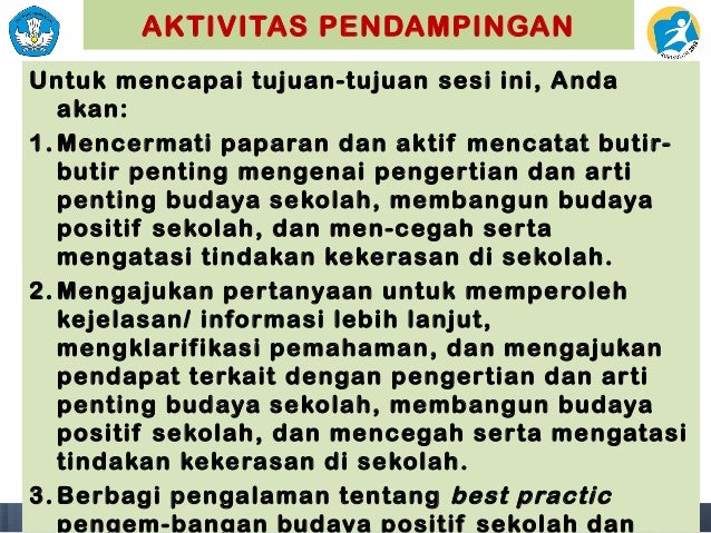 Budaya Sekolah dan Pencegahan Tindak Kekerasan