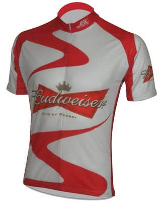 Bud bicycle jersey