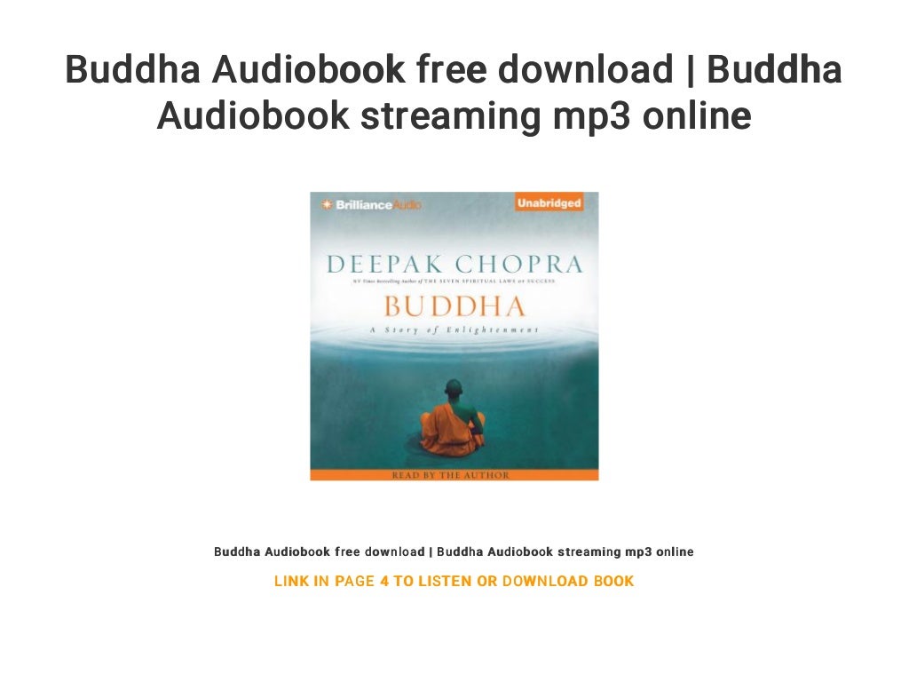Buddha Audiobook free download Buddha Audiobook streaming mp3 online
