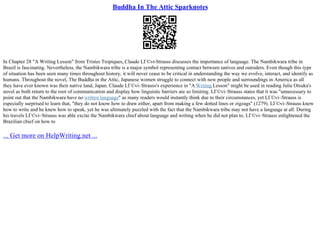 Buddha In The Attic Sparknotes | PPT