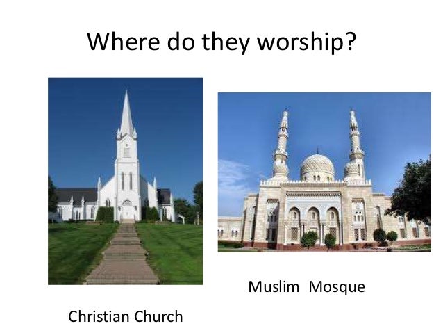 Buddhism, christianity and islam