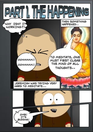Buddhism comic