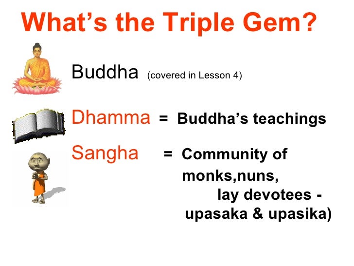 Buddhism for you lesson 05the triple gem(part 2)