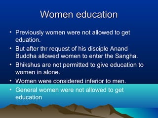 Buddhist  education Slide 18