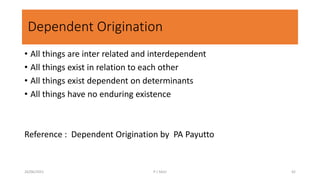 Buddhist Psychology and CBT | PPTX