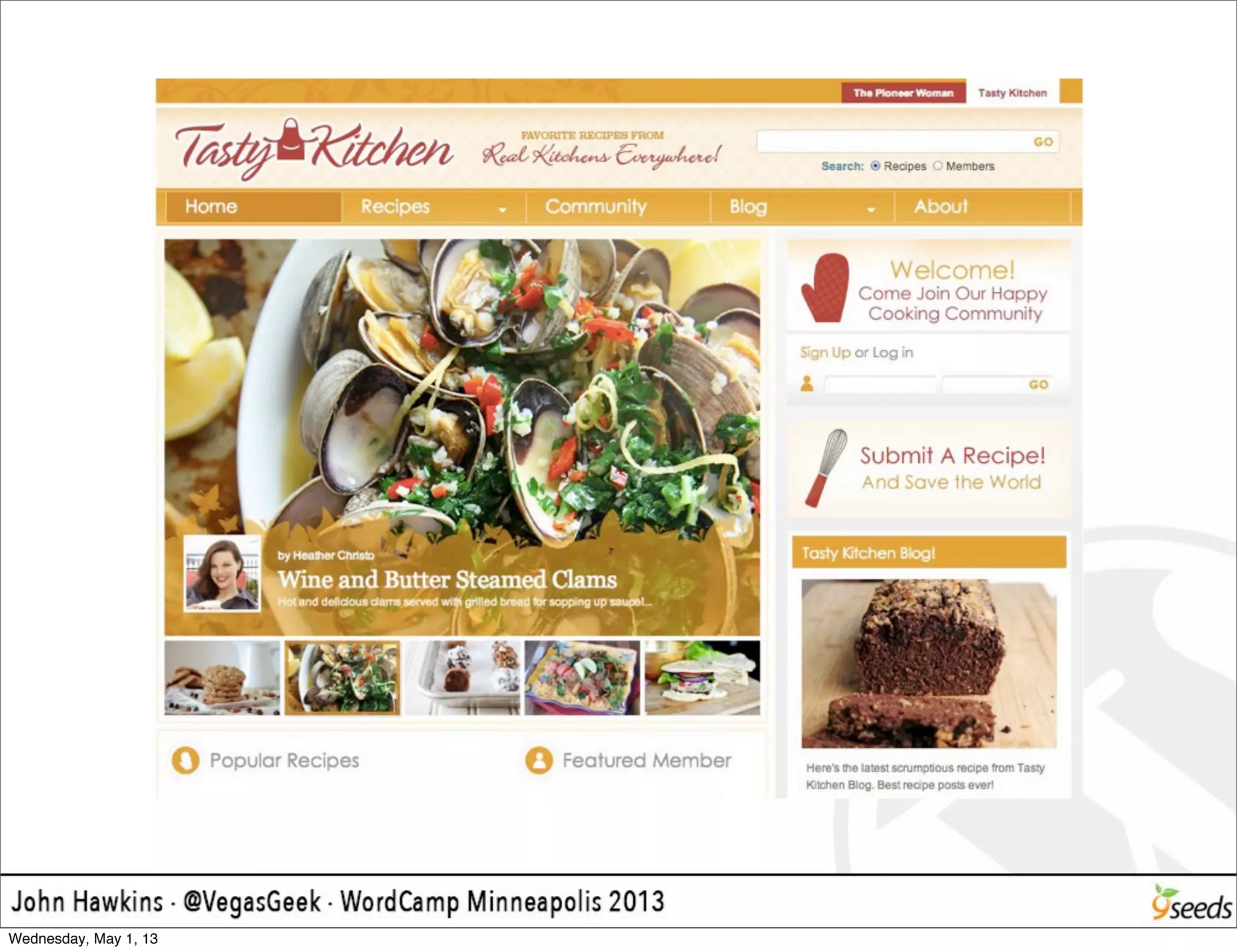 Wednesday, May 1, 13
 