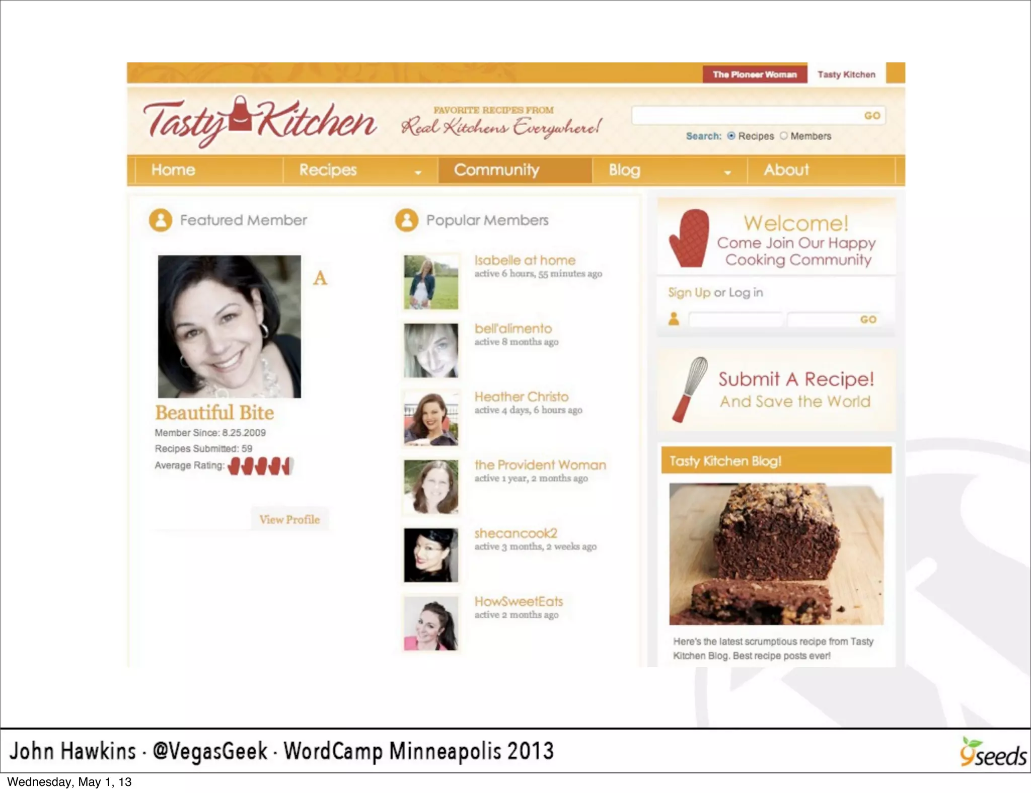 Wednesday, May 1, 13
 