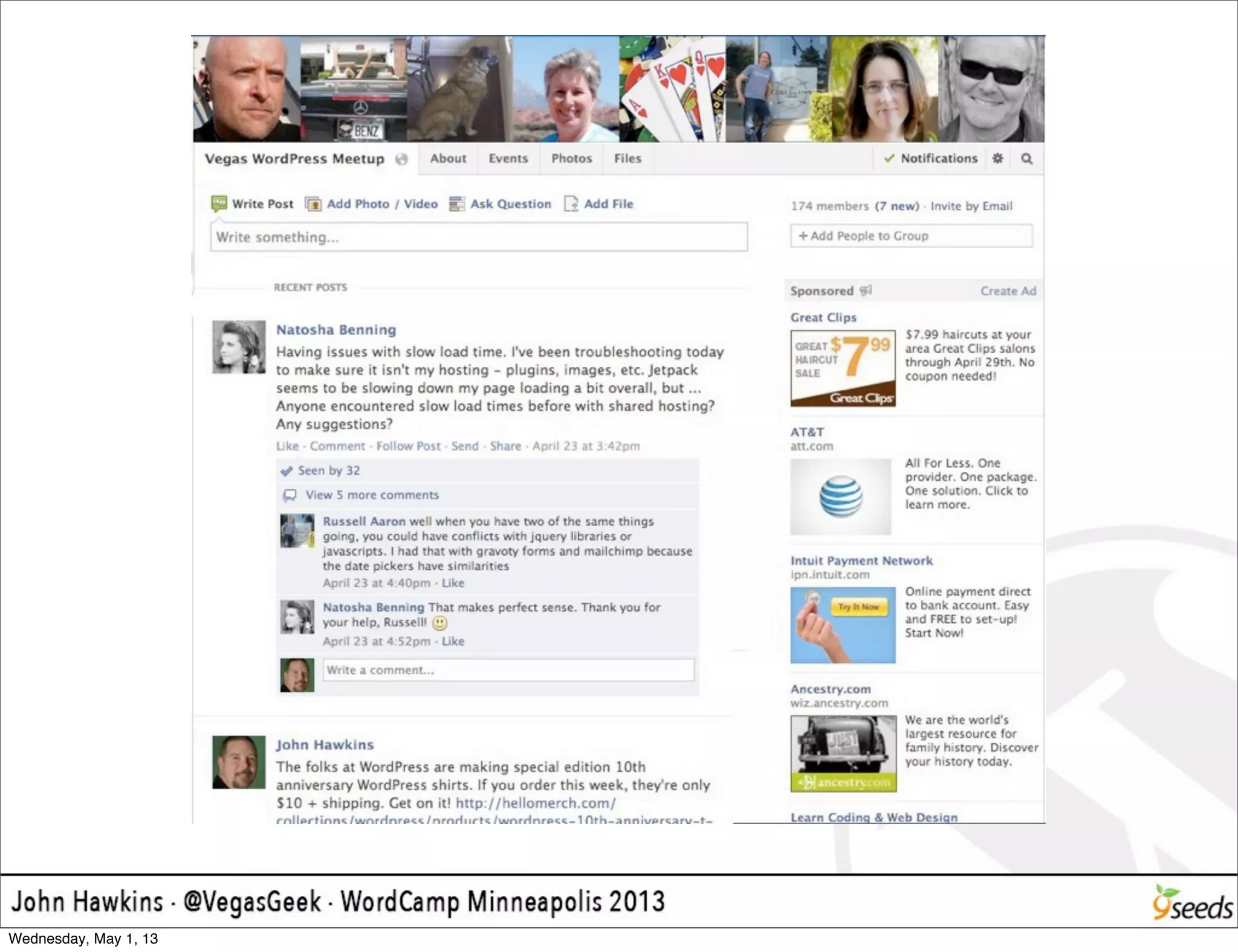 Wednesday, May 1, 13
 