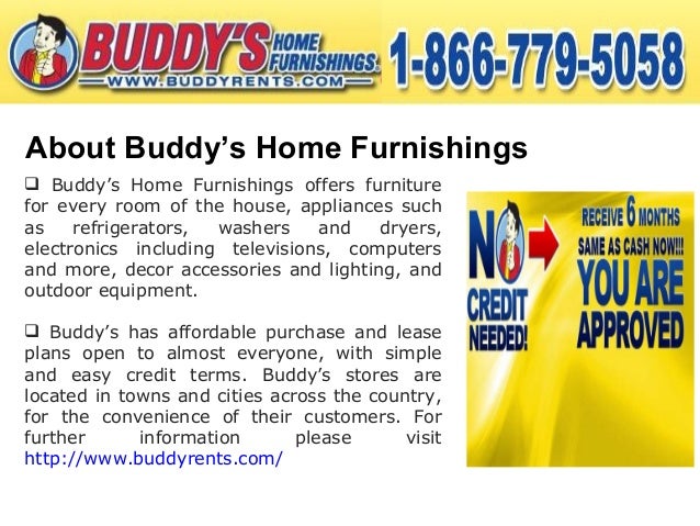 Buddy S Home Furnishings Provides Great Furniture Rental Options