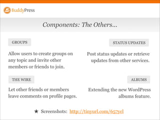 BuddyPress @ WordCamp