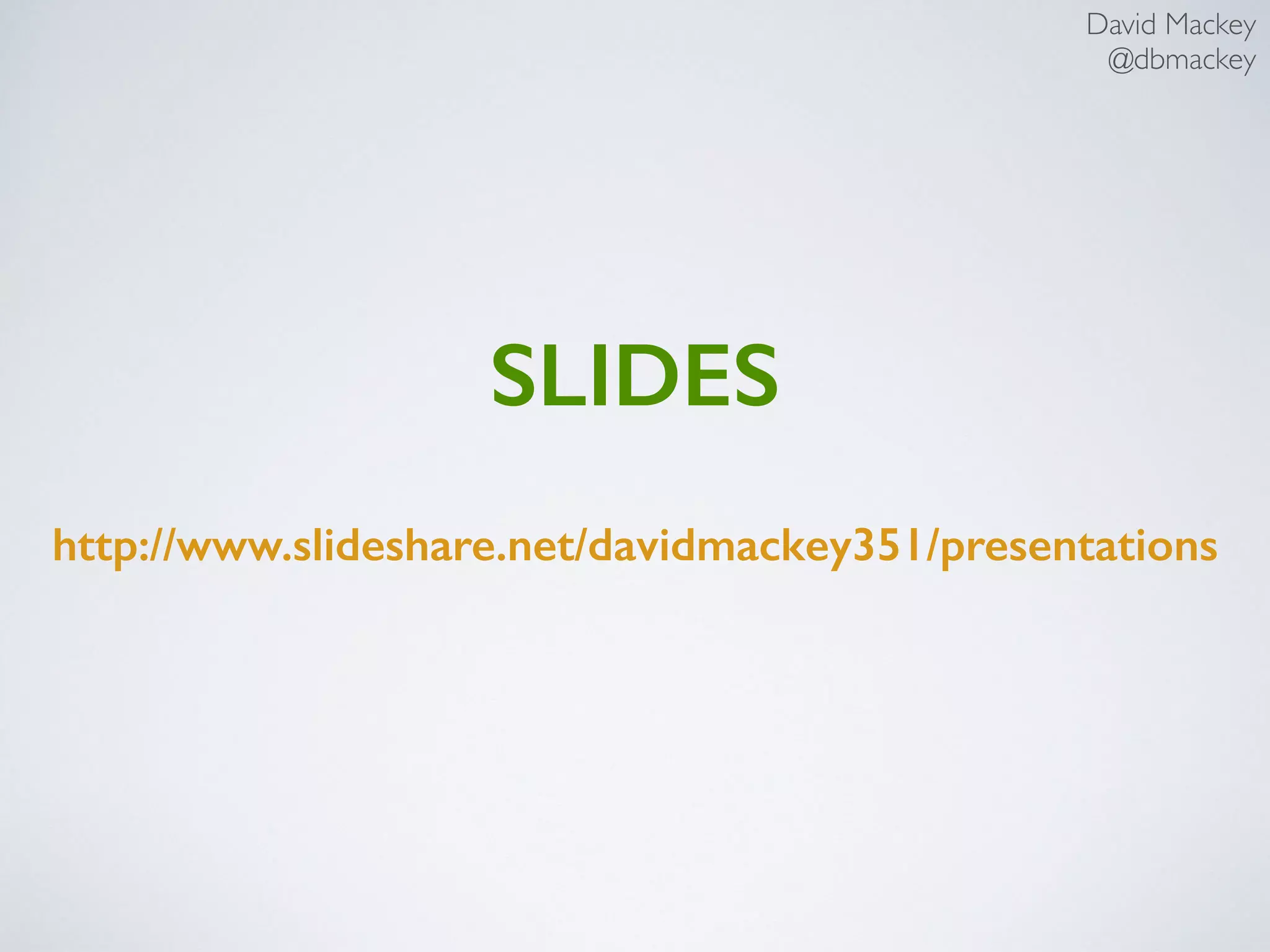David Mackey
@dbmackey
BuddyPress Demo Script
Start State
Theme: TwentySeventeen
Page: One home page; show page
Plugins No activated plugins
Settings/General Anyone can register
Settings/Reading Front page displays = static page
Dashboard Show menu, users and settings
Install & Activate BuddyPress plugin
Dashboard/Plugins Find BuddyPress and Install Now
Dashboard/Plugins Activate BuddyPress
Dashboard Show new menu, users and settings
Page: Show home page - no change
Dashboard Show new pages: Activate, Activity, etc.
Dashboard Show BuddyPress settings
BuddyPress Conﬁguration
Settings/BuddyPress Components: turn on groups, etc
Dashboard/Pages Show new group page
Settings/BuddyPress Show new BuddyPress page settings
Menu Conﬁguration
Appearance/Menus Create new BuddyPress menu
Appearance/Menus Select Groups, Members, Activity, Register,
and add to menu. Save menu.
Appearance/Menus Manage Locations: select Buddypress
for top menu
Home Page Show the new navigation options
Dashboard/Pages Change “Groups” to “Teams” and
“Members” to “Players”
Home Page Show customization for “Hockey Team”
 