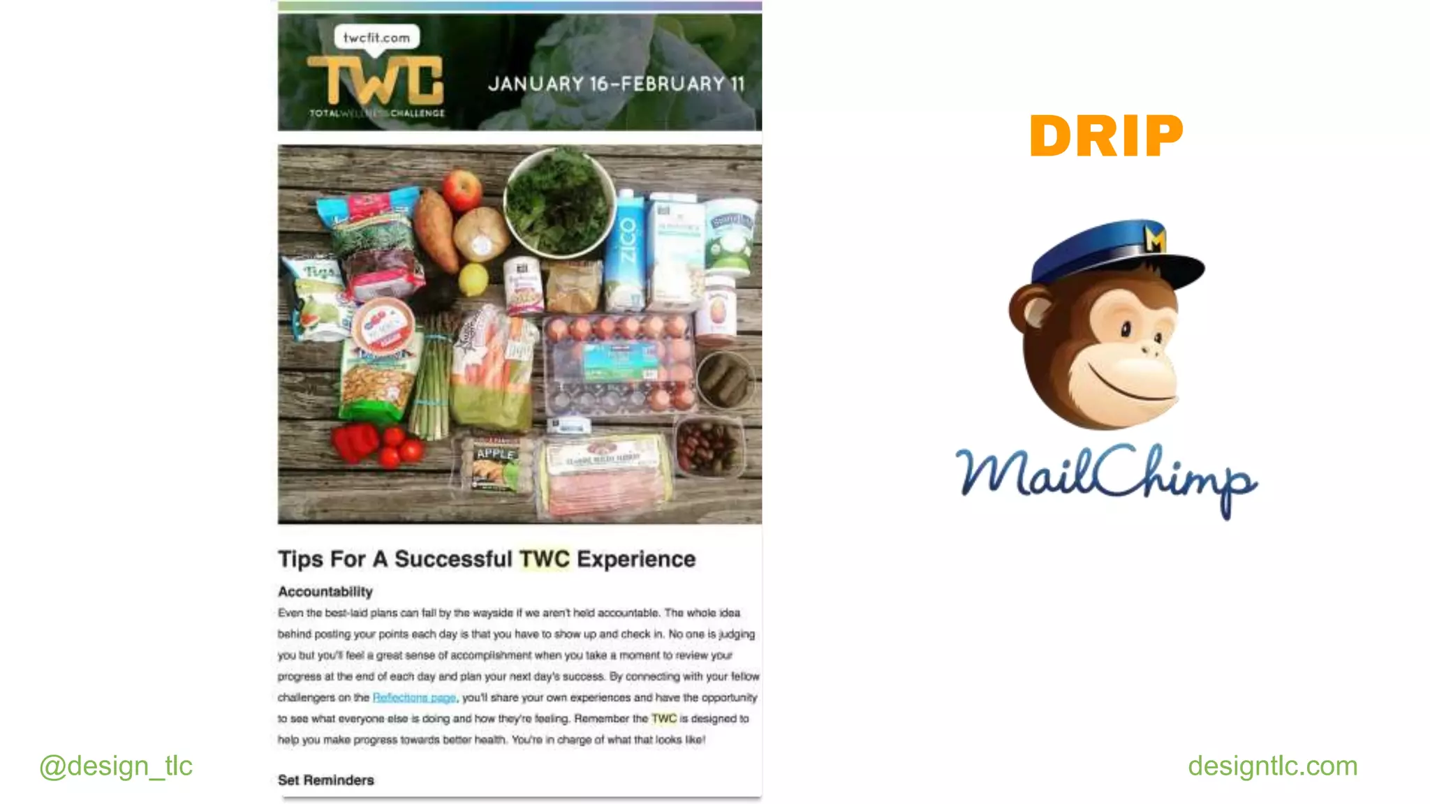 @design_tlc designtlc.com
DRIP
 