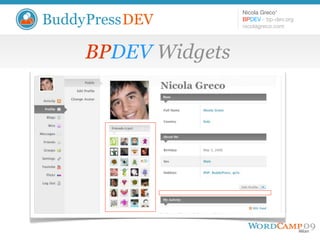 Introduction to BuddyPressDEV