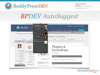 Introduction to BuddyPressDEV