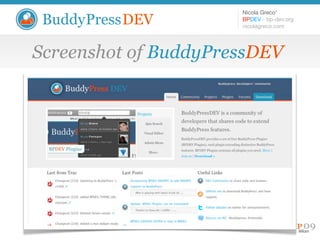 Introduction to BuddyPressDEV