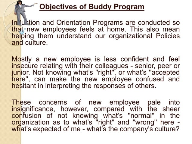 Buddy program | PPTX | Resume Writing and Advice | Job Search