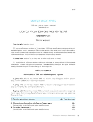 МУ-ын 2009-2011 оны төсвийн төсөл www.GELEGJAMTS.org, www.gelegjamts.blogspot.com   ТА ТАТАЖ АВАХ БОЛОМЖТОЙ... get file                       /http://www.iltod.gov.mn-ээс татаж авав/