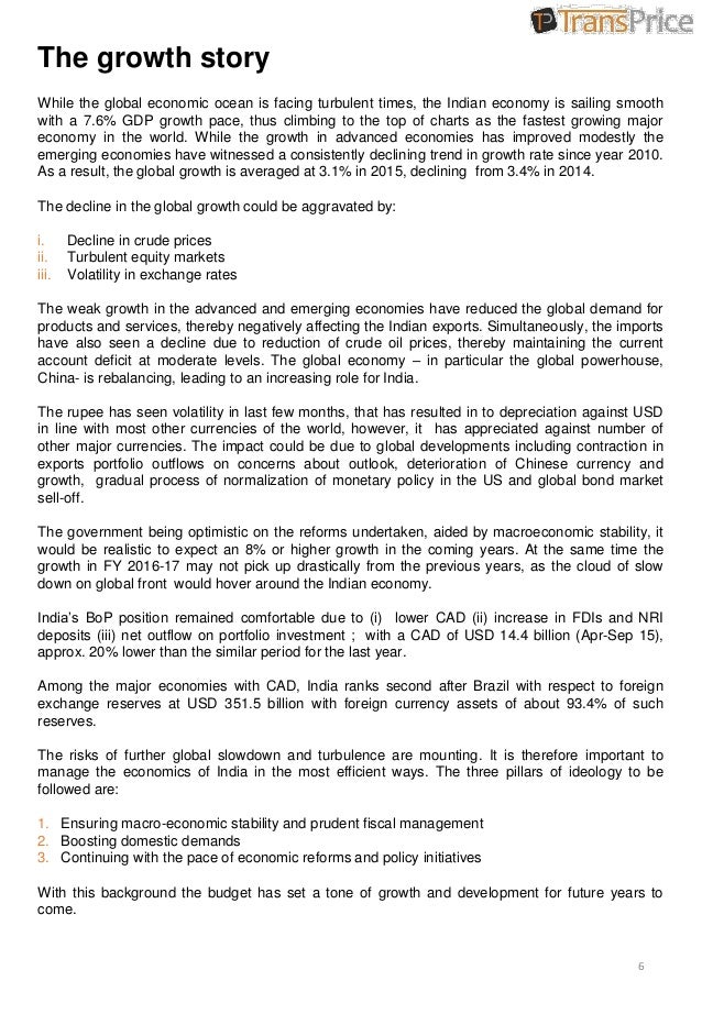 india union budget 2016 the equity sections from atticus group s 2015 and 2016 year end balance sheets follow