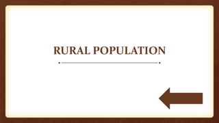 RURAL POPULATION
 