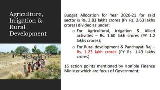 Agriculture,
Irrigation &
Rural
Development
 