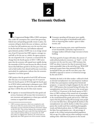 Budget and economic outlook 2014 to 2024