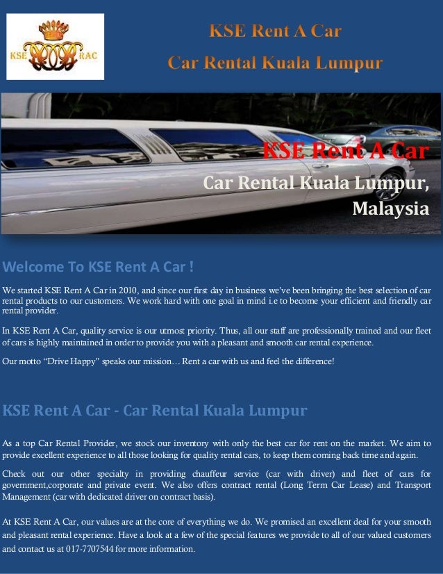 Budget Car Rental Kuala Lumpur