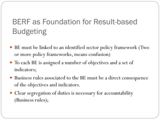 Budget entities regulatory framework | PDF