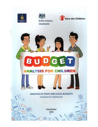 Budget Analysis for Children. Analysis of State and Local Budgets. Handbook for Adolescents