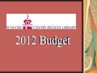 2012 Budget 