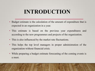 Budgeting | PPTX