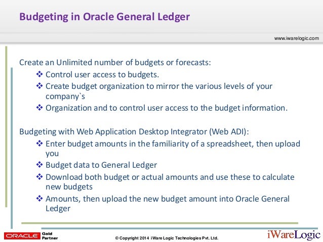 webcast budgeting r12 1 3 oracle general ledger