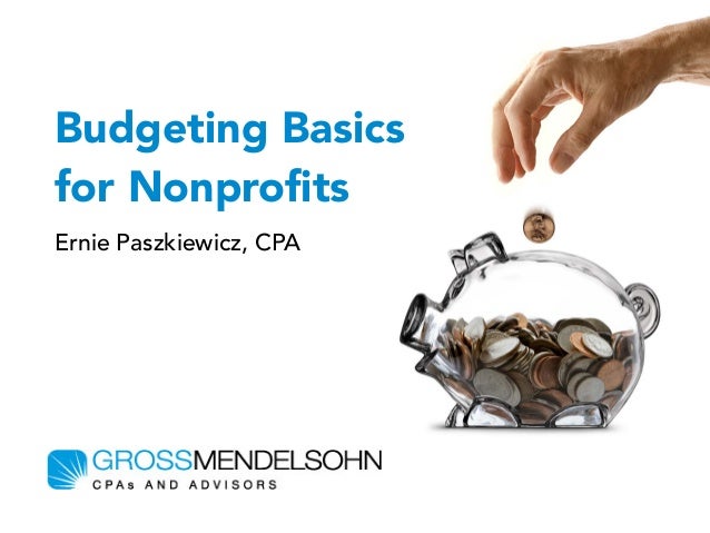 budgeting for non profits