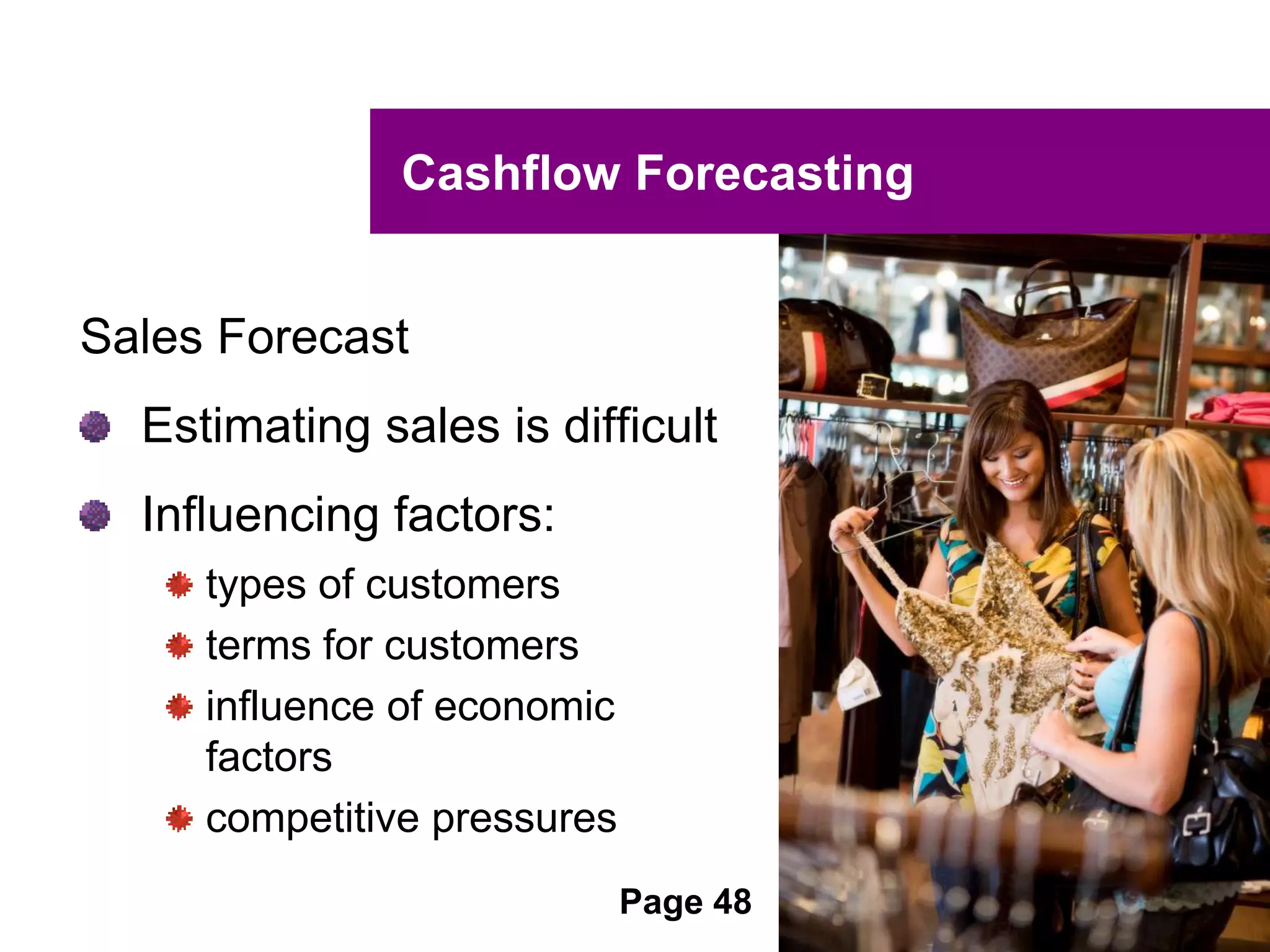 UNCLASSIFIED
UNCLASSIFIED
BUDGET is where we would like to be:
Based on annual business plan
With intervention built in to achieve objectives
Usually once a year
To provide a planned outcome
A budget should not be amended unless the
goals and objectives have changed.
Budget versus Forecast
 