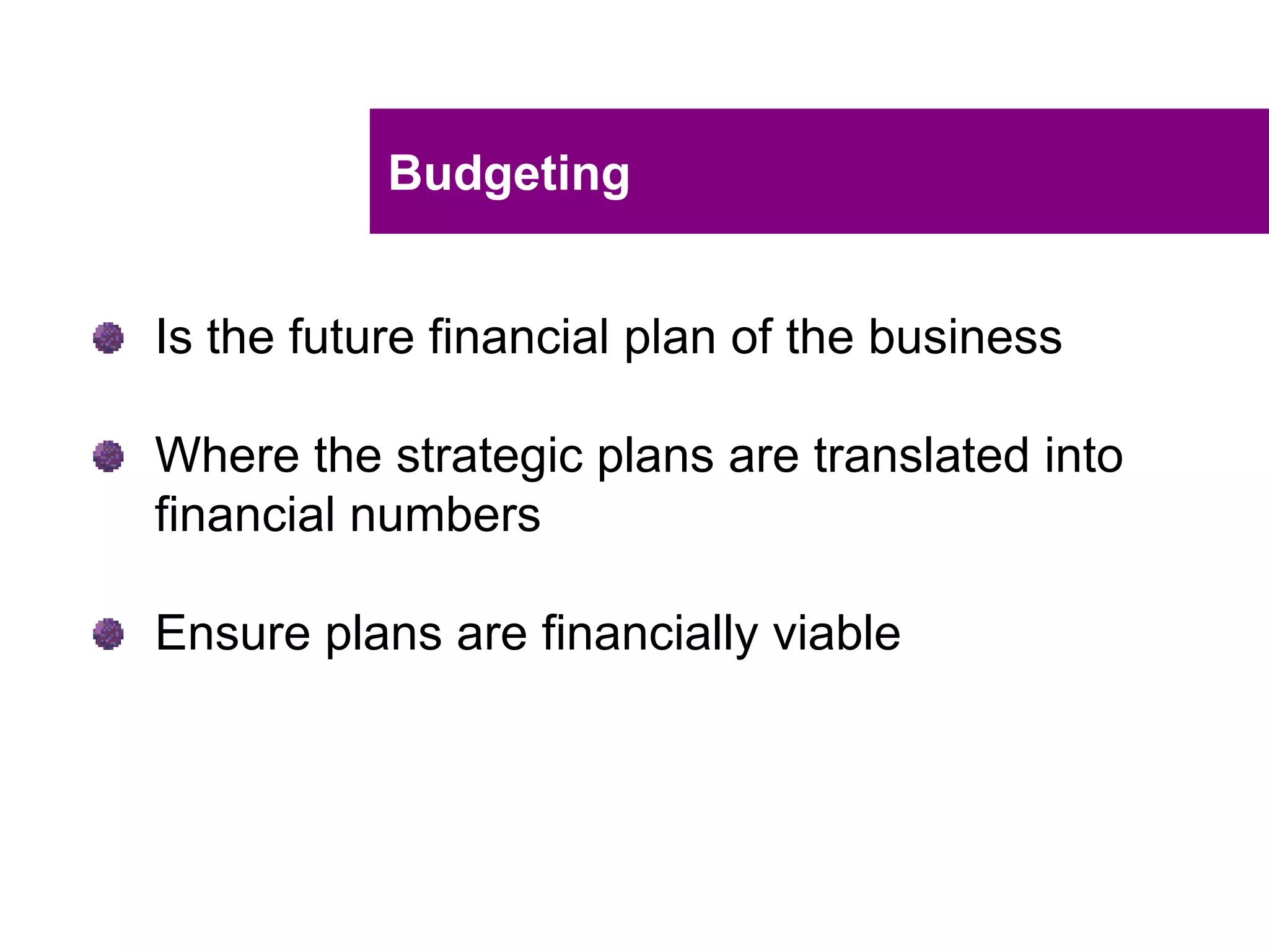 UNCLASSIFIED
UNCLASSIFIED
Topics for today’s seminar
Good practice business strategy
Aligning your finances to your business strategy
How to develop a profit budget that works
The importance of forecasting cash flow
Cash flow forecasting made easy
 