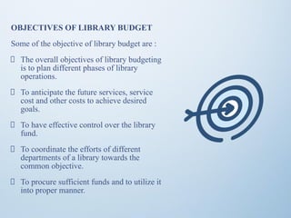 Comprehensive Seminar on Budgeting Methods and Techniques for Library ...