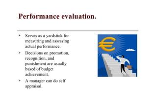 Budgeting planning control
