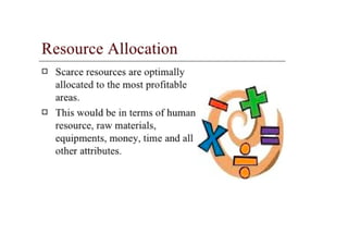 Budgeting planning control