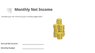 Monthly Net Income Math Example Budgeting Project for Algebra Students.pptx