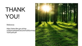 Reference:
https://www.dbm.gov.ph/wp-
content/uploads/Executive%20Summary/2016/Budget
%20Cycle.pdf
THANK
YOU!
 